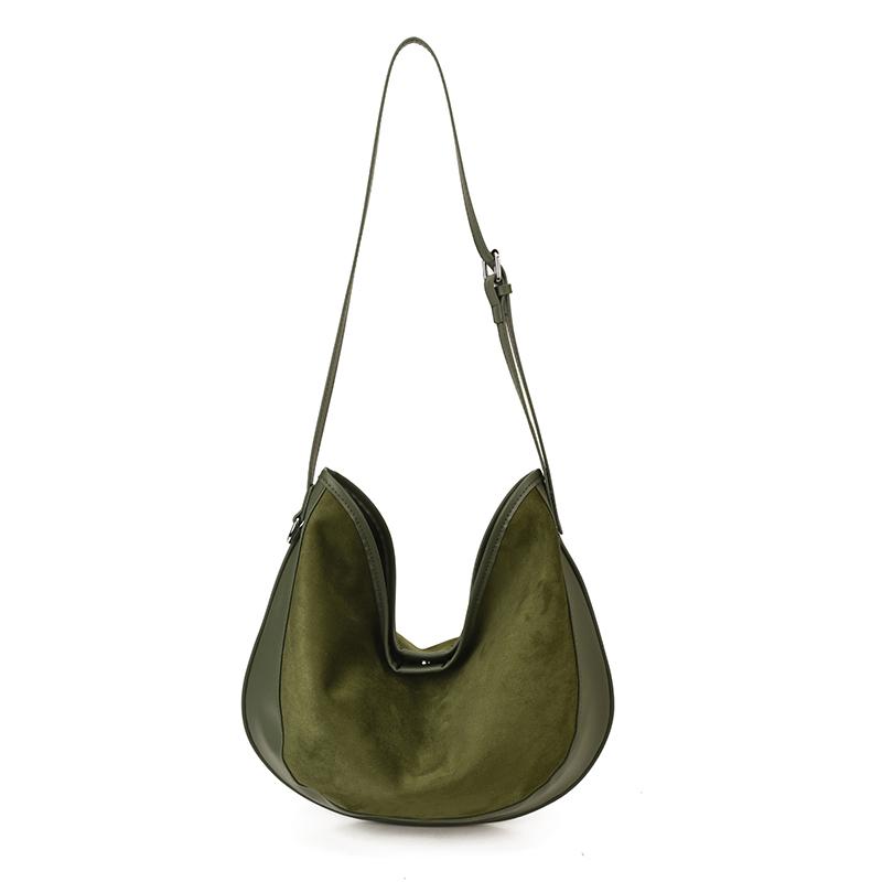 Faux Suede Patchwork Solid Color Hasp Casual Tote 2026 New Trend Bags High Quality Temperament Fashi Women's Handbags