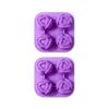 Multifunctional Silicones Molds for Ice Cubes with Tulips Flower Pattern for Home Parties and DIY Projects