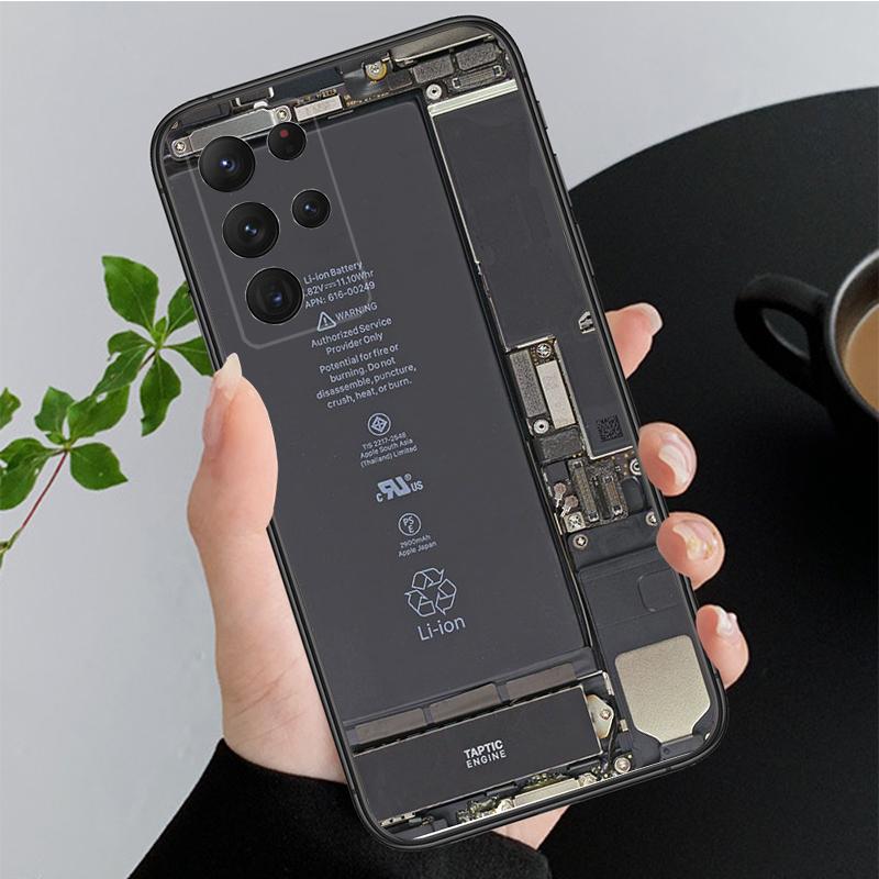 Θήκη τηλεφώνου για Samsung Galaxy A73 A53 A13 A22 A12 A32 A71 A21S A33 A52 A72 A41 A50 A70 A31 M31 Μπαταρία μητρική πλακέτα κυκλώματος