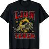 Circus Staff Lion Tamer Vintage Carnival Costume Theme Party T-Shirt