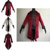 Vintage Men Tailcoat Jacket In Elegant Black For Gothic Steampunk Costume Parties