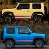 Car Door Side Stickers Vinyl Decals For SUZUKI JIMNY JB64W JB74W JC74 WAGON 2Door 4Door Car Body Decoration Stickers Accessories