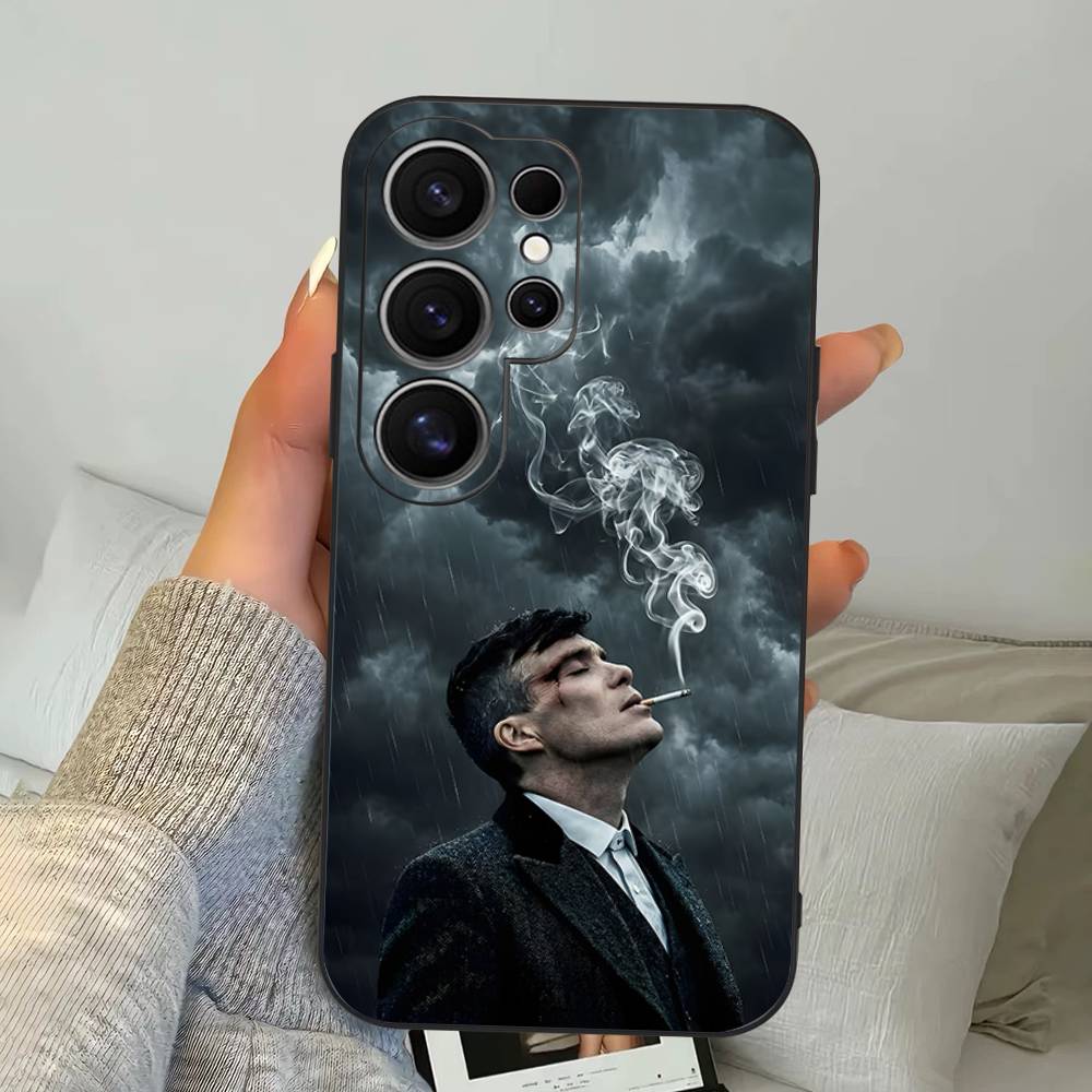 Movie P-Peaky-S B-Blinders Phone Case For Samsung S 24 Fe 25 Ultra Plus 20 Lite 21 30 22 23 24 22 Ultra 5G Fundas