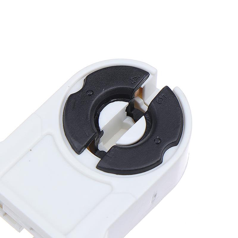 5Pcs T8/G13 Fluorescent Lamp Holder Heat-Resistant Lamp Holder Light Tube Holder Household Light Tube Holder For Home Office