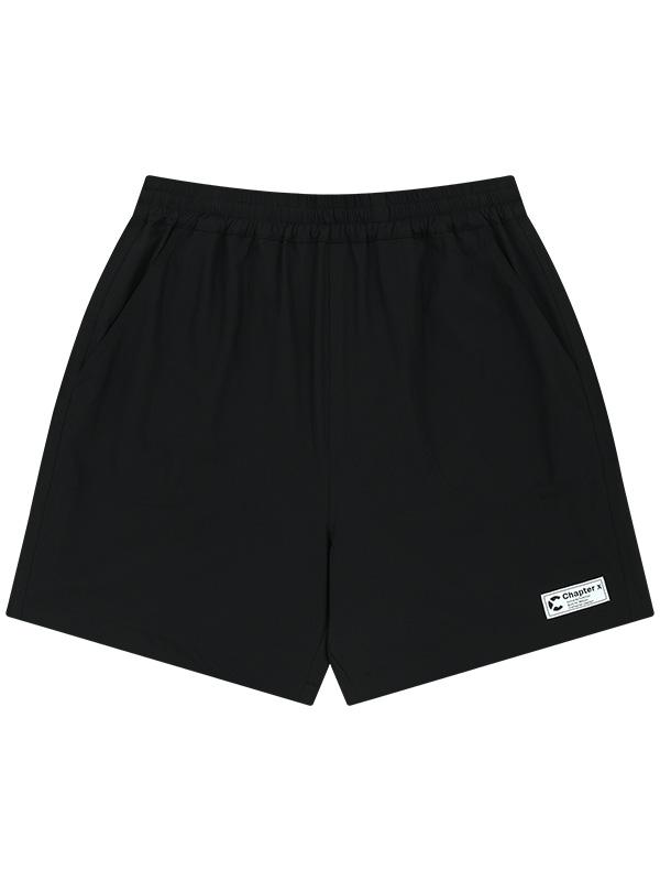 Chaebteoegseu Waterproof Daily Relax Shorts (Black)