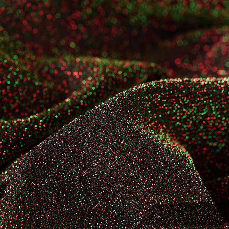 Oboustranná třpytivá hvězdná sametová látka Jasně hedvábná třpytivá sametová látka Nenatahovací pro DIY šití šatů Cheongsam