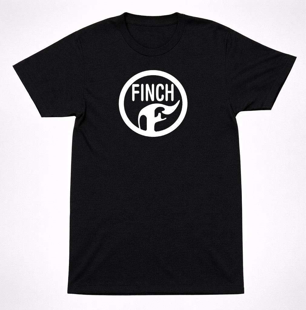 Finch Logo T-Shirt – Classic Post-Hardcore Screamo Band Tee M