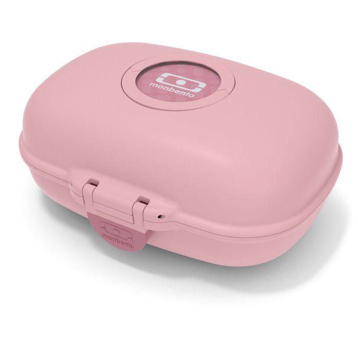 Boîte a Goûter - MONBENTO - Snack box hermétique - MB Gram Rose Blush