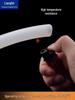 Translucent Silicone Rubber Hose, High-Temperature Resistant, Industrial-Grade Elastic Heat Conducting Tube, 4 or 6 Points.