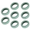 8Pcs Universal Silicone Luggage Wheel Cover Noise Reduction Protectors Anti Scratch Anti Roll Easy Installation