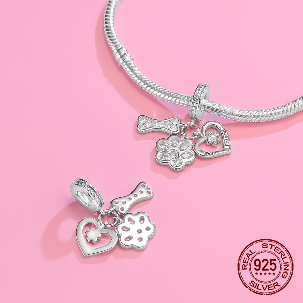 Charms Beads Copper Solid Color Letter Family Forever Tree Of Life Zircon Beads Fit Diy Bracelets Jewelry