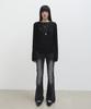 Millieonkoleu Soda Loose Fit Long Sleeve T-Shirt_Black