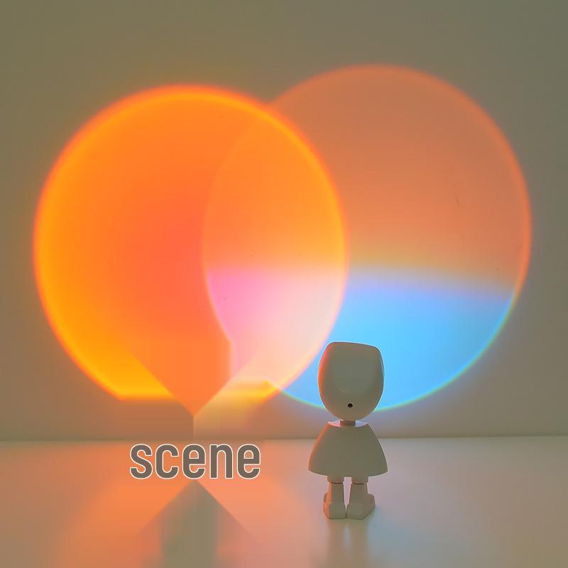 Astronaut Sunset Atmosphere Lamp - Starry Sky Projector Gift