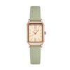 Gedi Minimalist Rectangular Women’s Watch – Retro Korean Style Quartz for Students