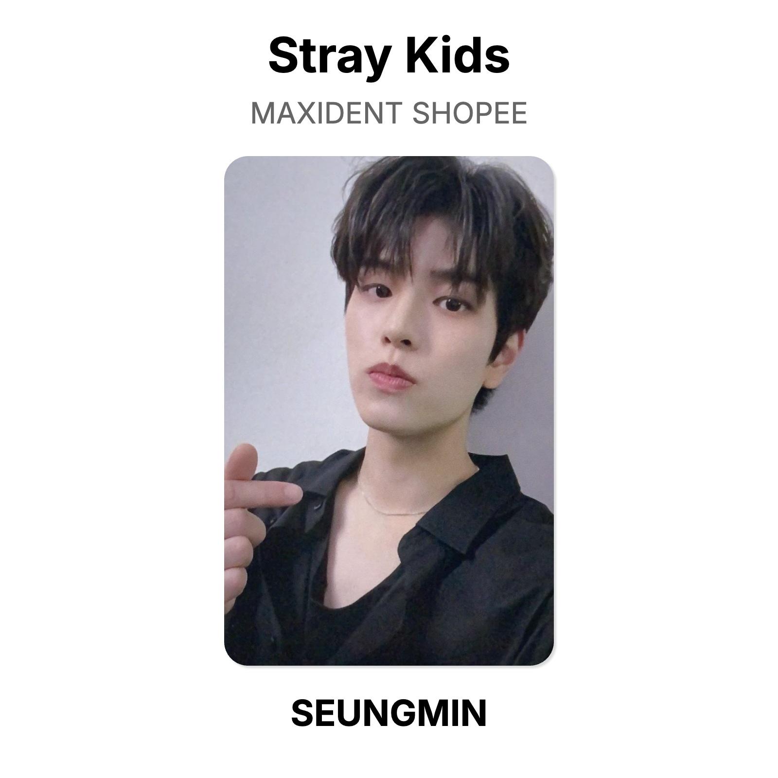 Stray Kids MAXIDENT SHOPEE Официальная фотокарточка SEUNGMIN