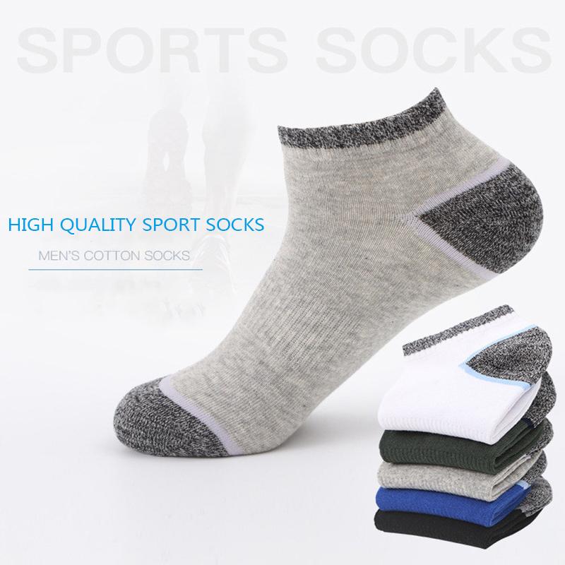 10 paia di calzini da uomo di alta qualità Sport Compressione in cotone da corsa Calzini da uomo Basket Ciclismo Sci Calzini sportivi traspiranti