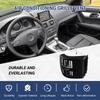 A58X-Car Rear Back Center Console A/C Air Vent Conditioning Grille For Mercedes Benz C Class W204