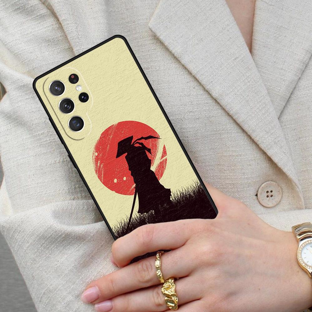 Japan Samurai Ninja Ronin Cell Phone Case for Samsung Galaxy S26 Ultra S25 S24 S23 S22 S21 S20 Note10 Cover