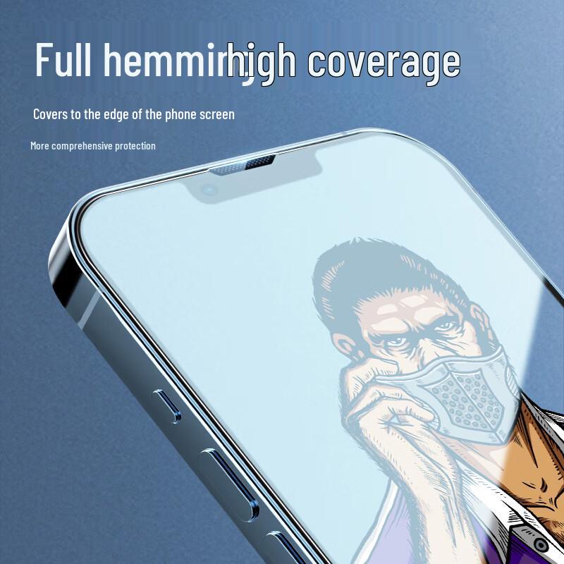 Blue Gorilla Tempered Glass Screen Protector for iPhone 13/13 Pro/14