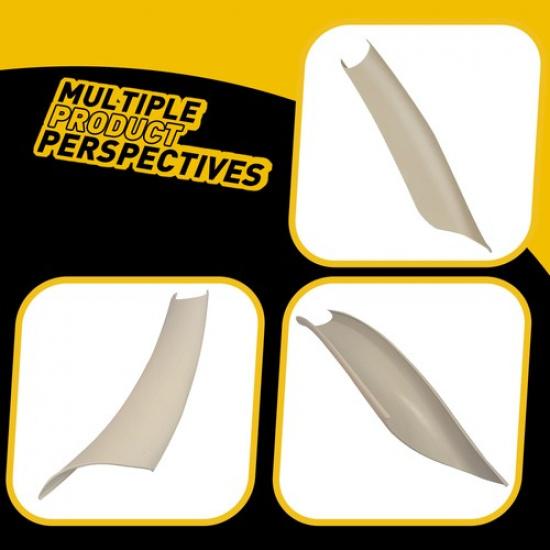 3Pcs For BMW X5 E70 X6 E71 E72 Car Door Interior Trim Handle Armrest Beige EXXI