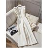 Women's Spring and Autumn High Waisted Draped Wide Leg Jumpsuit  Female Slim Elegant Korean Style Temperament Jumpsuit