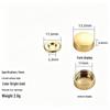 Acrylic Decorative Mirror Screw Cap for Glass and Tile Fixing