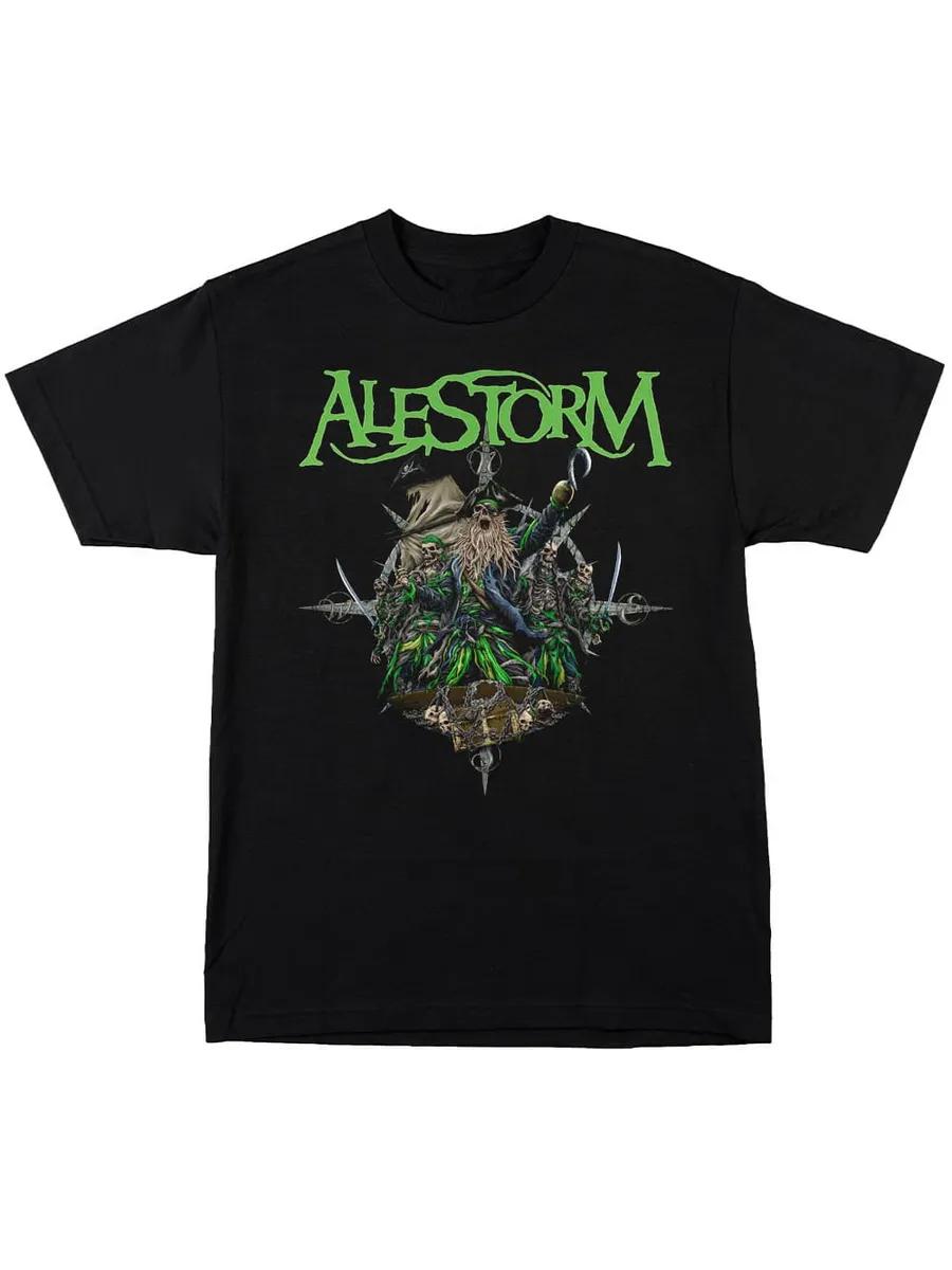 

Men s Alestorm Graphic T-Shirt, 100% Cotton Crew Neck Short Sleeve Tee, Casual Summer Top for Daily Wear and Gift 2XL