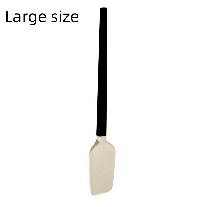 White Silicone Cream Spatula Non-stick Pastry Blenders Wood Handle Chocolate Butter Baking Scraper Kitchen Cake Mixer  Kitchenware Set