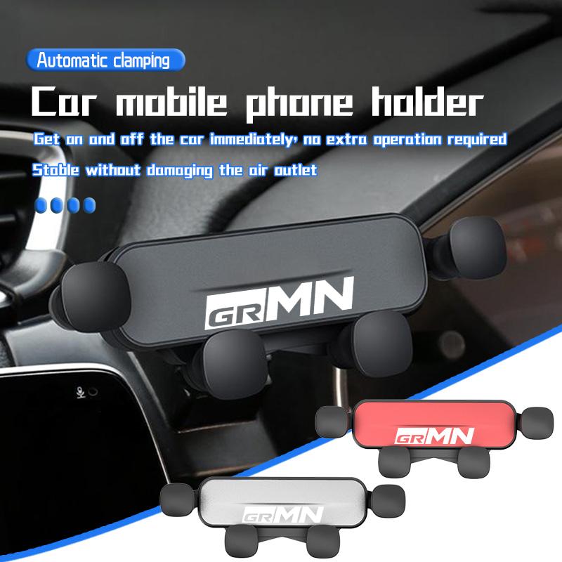 For S5 Car Phone Holder GPS Stand Air Outlet Mobile Phone Navigation Holder Gazoo Racing TRD Corolla Yaris Chr Auris Rav4 JH5