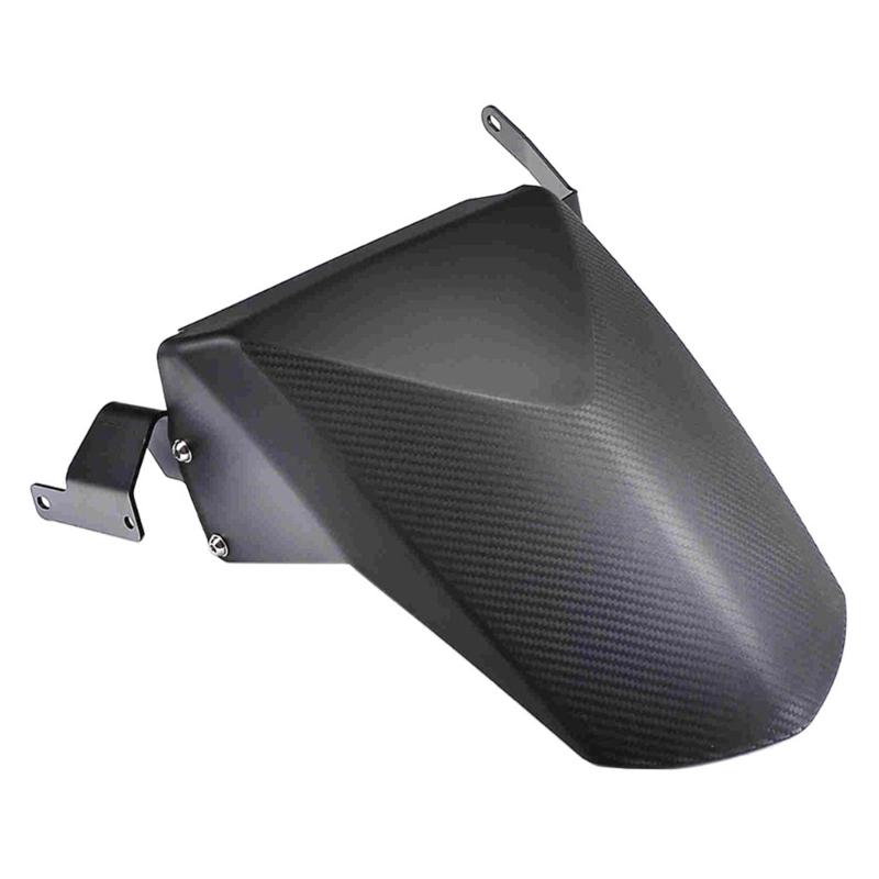 Tail Area Mudguard Panel for T-MAX 560 Series 2018-2026, ABS Rear Guard with Dark Carbon-Look Finish for Routine Commute Travel and Wet Roads