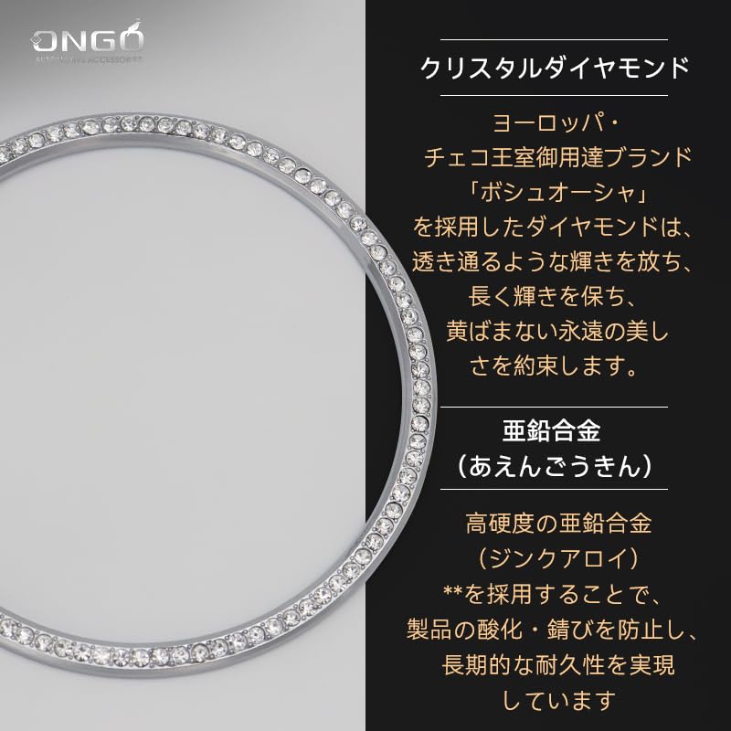 ONGOXD Mercedes-Benz S Class (2014-2020) W222 Exclusive Vent Ring Interior