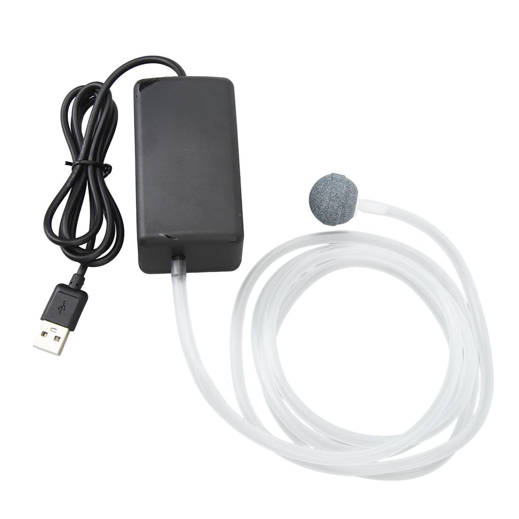 Fish Oxygen Pump High Efficiency Oxygenation IP65 Waterproof Portable Small Aquarium Quiet Oxygen Aerator Pump for Outdoor Fishing