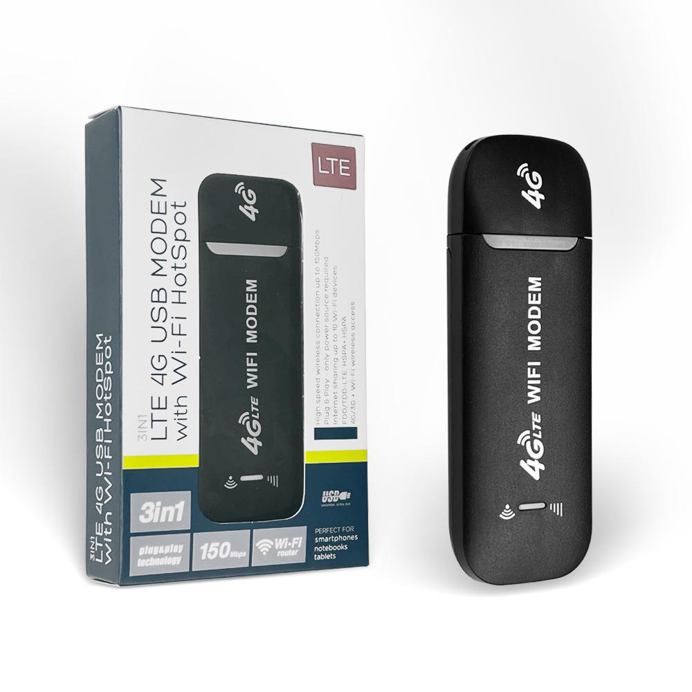 4G High-Speed 150Mbps Portable USB WiFi Modem for Home and Car