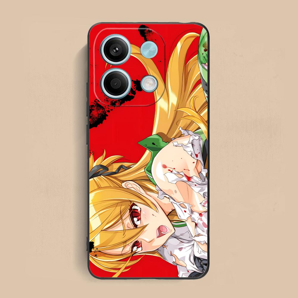 Highschool Rei Miyamoto Phone Case for Xiaomi Redmi Note 14 13 12 11 S Pro Plus 4G 5G Colorful Printing Cover Luxury Cellphones