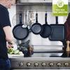 Greenpan andorra poêle grill, noir - cc001537-001