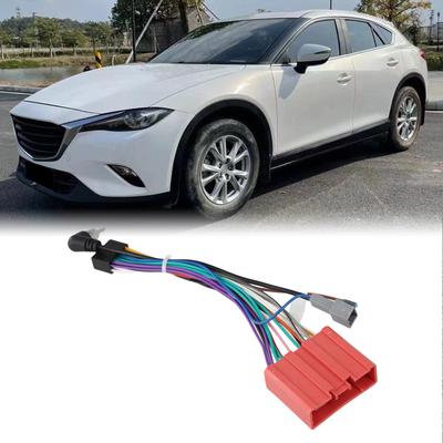 Direct Fit 16pin Car Radio Wiring Harness for Mazda Vehicles 2006 2015