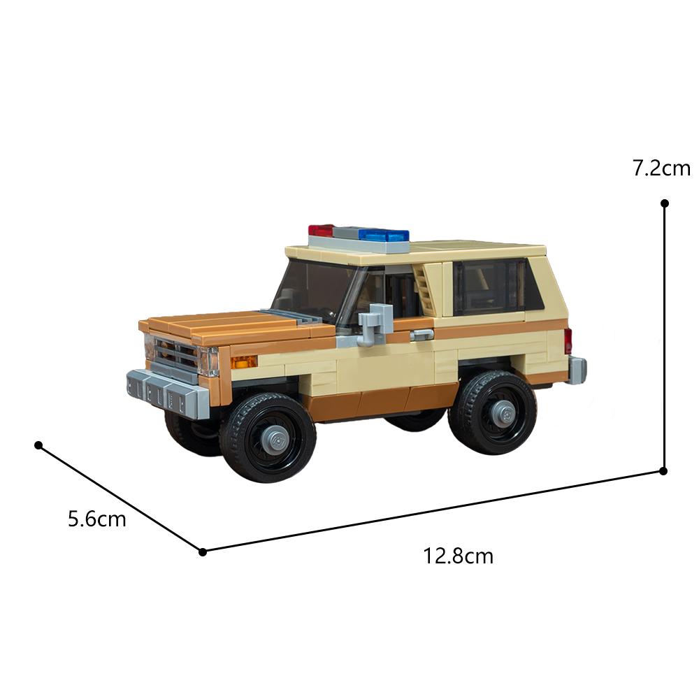 

Набор строительных блоков MOC «Загадочный K5 Blazer Джима Хоппера» Модель внедорожника Игрушки Подарки для мальчиков и девочек