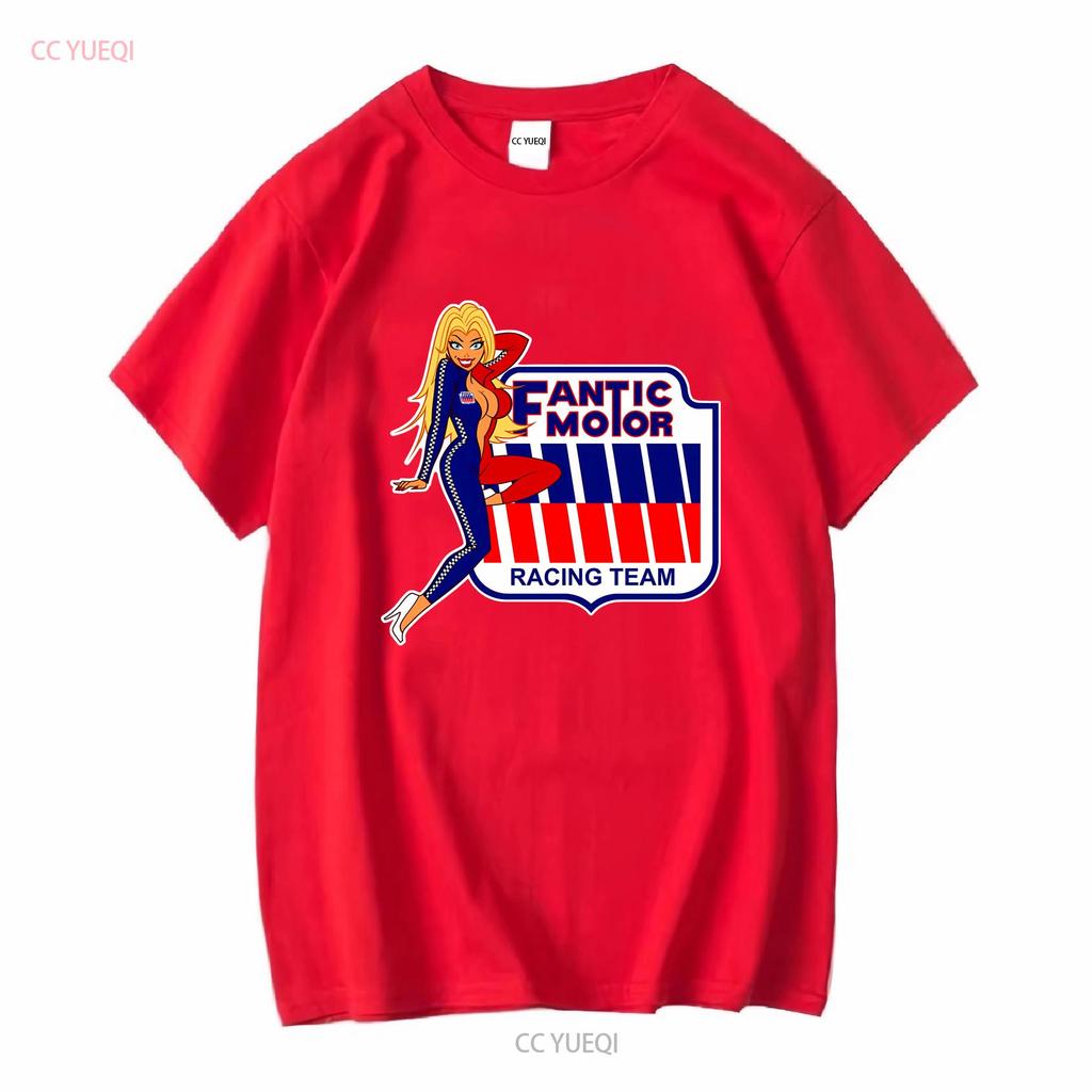 New T Shirt Fantic Motor Logo Funny Size S To 5XL Long or Short Sleeves Vintage Washed Comfortable Fashion