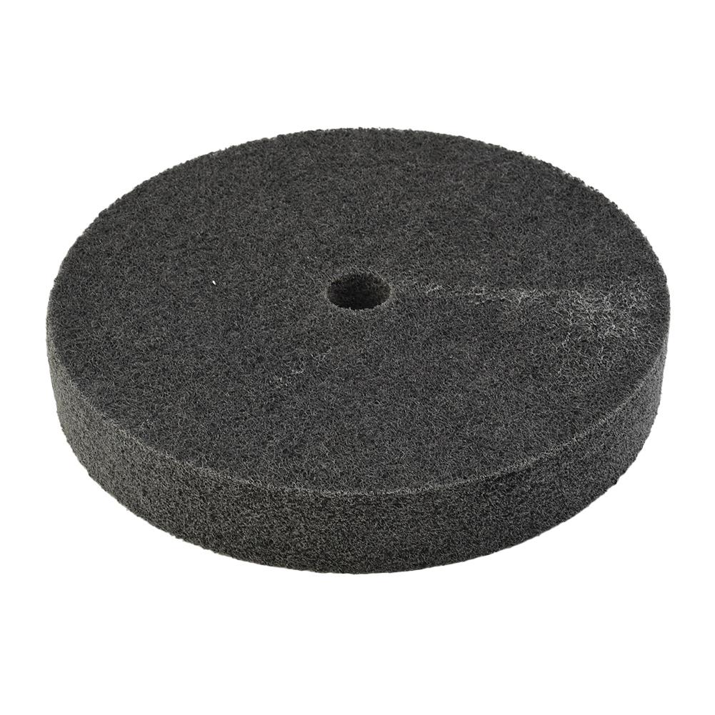 Wheel Polishing pad For jewelry Grinding Metal fabrication 25mm thickness Replacement Parts 6 inch 180 grit Fiber