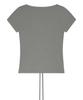 Podeowedeo Eyelet Angel Blade T-Shirt (Gray)