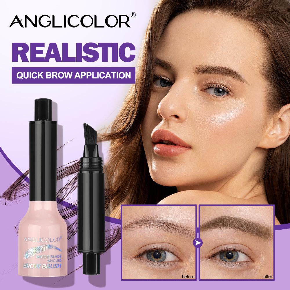 Bestselling Smudge-Proof Eyebrow Dye Cream & Multi-Use Pencil with Large Brush Head