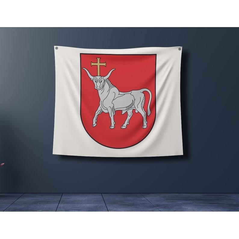 Kaunas City Emblem tapestry 75x100