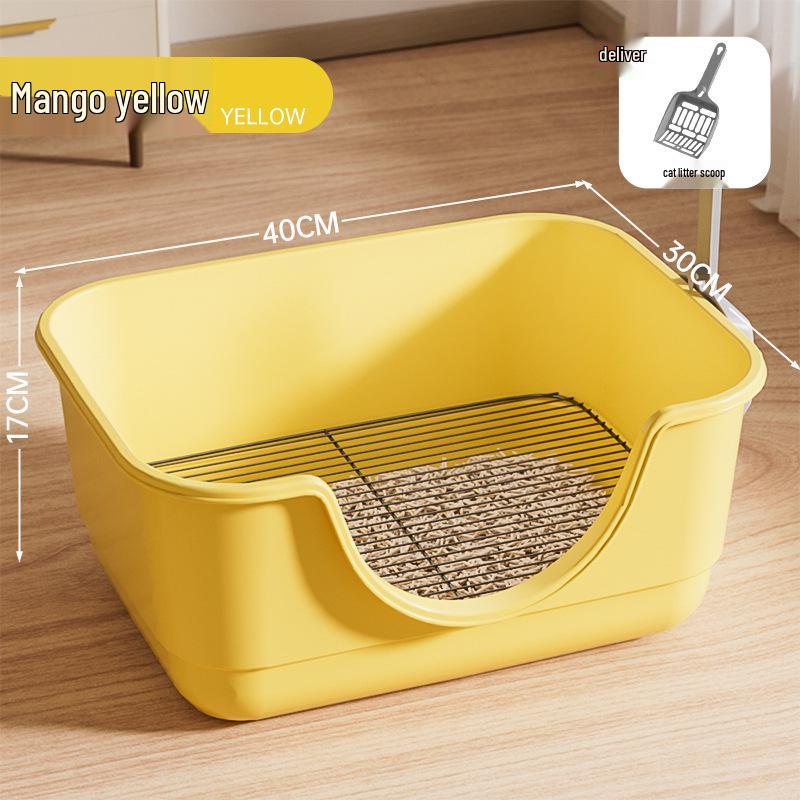 Stainless Steel Pet Toilet for Large and Medium Dogs - Anti-Step Design for Easy Cleaning.