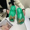 Slippers Women  Cute Clip Toe Flip Flops Shoes Female Platform Outdoor Fashion Beach Sandals Casual Flat Slides 2024