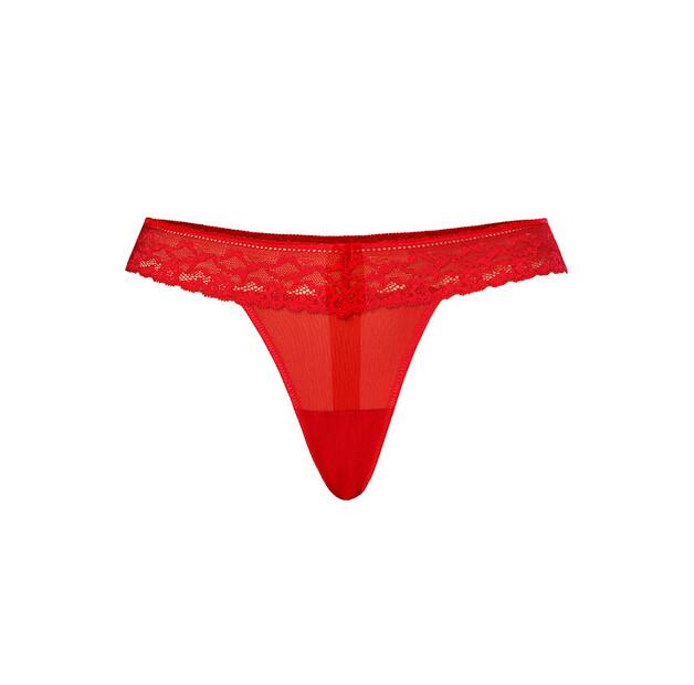 Стринги кружевные сетчатые Teyli Leo EU XL