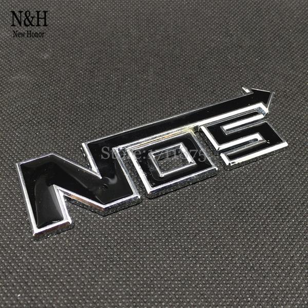 

1 шт. Металлическая наклейка с модифицированным оксидом азота, эмблема на боковую панель кузова автомобиля, наклейка с логотипом автомобиля, украшение для автомобильных аксессуаров чёрный