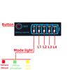 1s-8s 18650 li-ion lipo lítio 5-30v indicador de nível de bateria acidificada ao chumbo testador display lcd medidor módulo medidor de tensão de capacidade