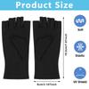 MAYCREATE UV Protection Gloves for Gel Nail Lamp, Fingerless UPF50, 1 Pairs