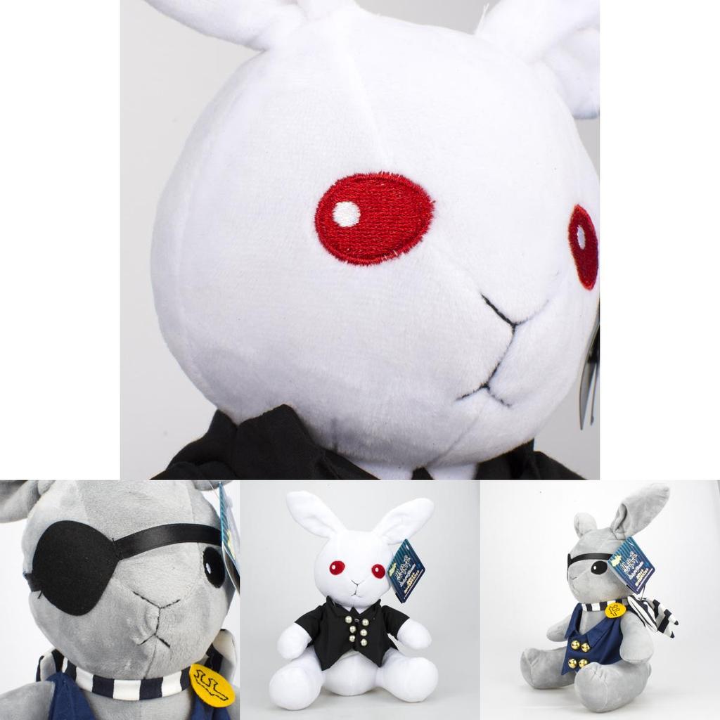 Ciel Phantomhive Rabbit Plush Soft Doll Toy 12" From Anime Kuroshitsuji Black Butler Collection