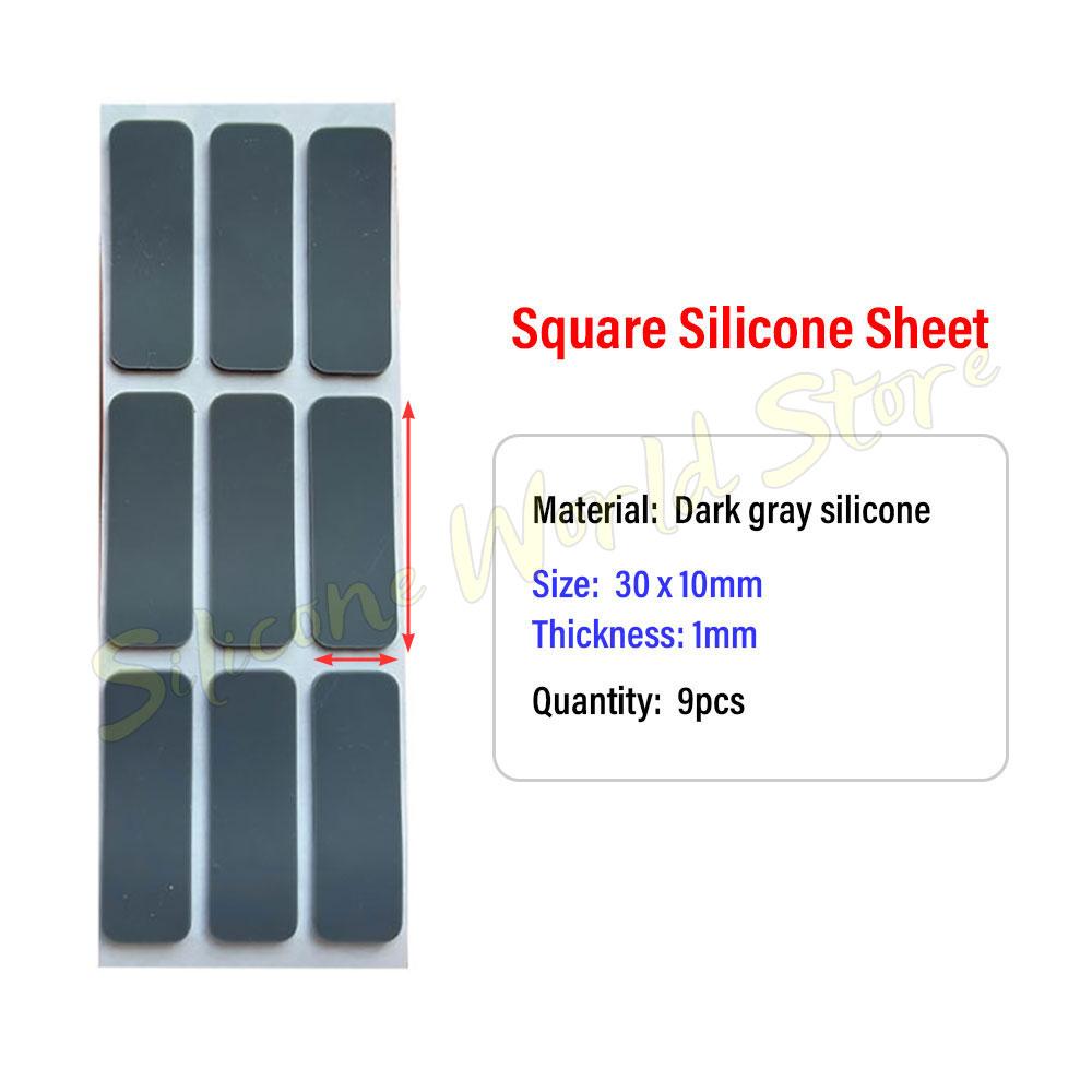SW Self Adhesive Silicone Anti Collision Pad Anti Slip Sponge Mat Door Stopper Damper Buffer Soundproofing Furniture Pad Cushion